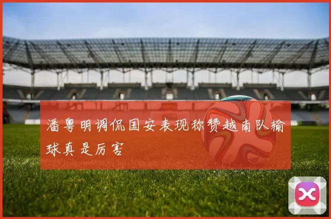 潘粤明调侃国安表现称赞越南队输球真是厉害